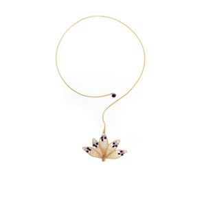 Collar Dorado – Gargantilla Flor de Loto